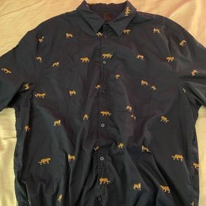 H&M Short Sleeved Button Down Shirt